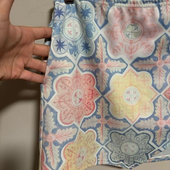 FOR LOVE & LEMONS Mosaic Ole Skirt, Tile Print- Size Large - Picture 6 of 11